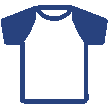 T-shirt bicolore M/C